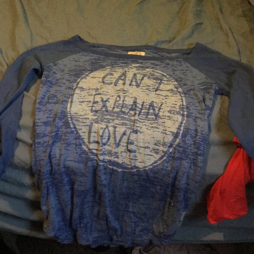 Blue long sleeve